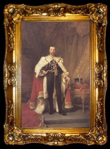 framed  Luke Fildes George V 1912 (mk25), ta009-2